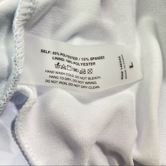 Nicole Miller NWT Over The Shoulder Bikini Top L - Picture 8 of 14